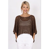 HONEYCOMB TOPPER/PONCHO TOP