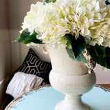 Faux Hydrangea Pick 13"