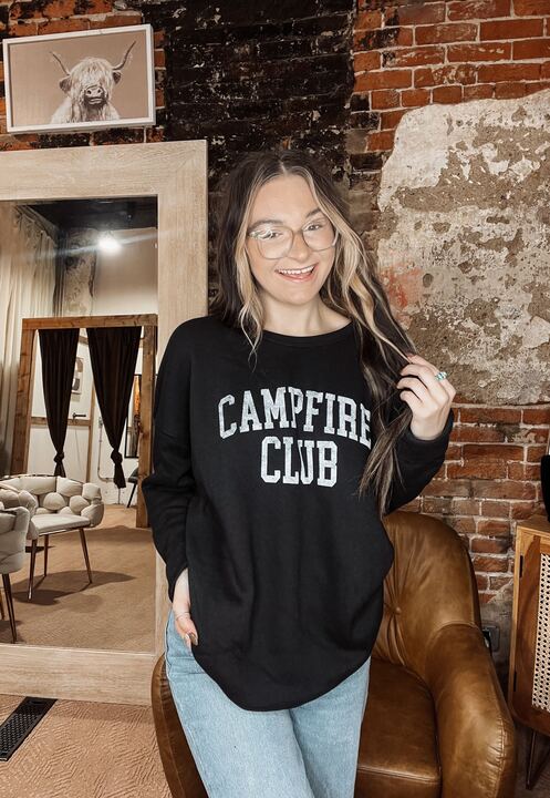 CAMPFIRE CLUB | Mineral Black Crew