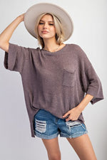 Knitted Sweater Oversize Dolman
