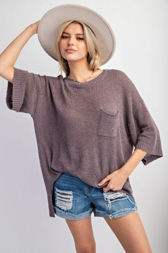 Knitted Sweater Oversize Dolman