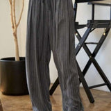 Grey Stripe Button Down Shirt