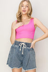 Rib Seamless Bra Top