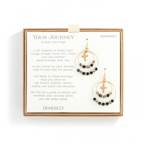 Beaded Prayer Earrings