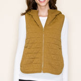 Quilted Knit Vest