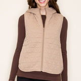 Quilted Knit Vest
