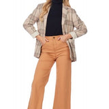 Cream Plaid Bynes Blazer