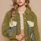 Basil Embroider Detail Jacket