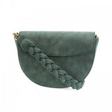Luna Crescent Crossbody with Braided Strap