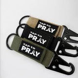TAP TO PRAY TACTICAL KEYCHAIN