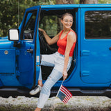 Basic Double Lined V Neck Tank