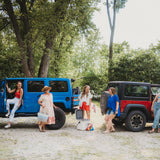 Red Linen Paperbag Shorts