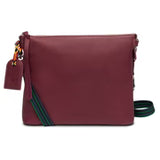 Downtown Crossbody, Plum
