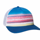 Youth Rainbow Palm Trucker Hat