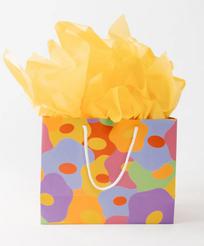 Medium Fiesta Floral Gift Bag | Tissue Paper Included