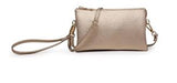 Vegan Leather Crossbody with 3 Pockets