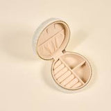 Round Velvet Jewelry Case