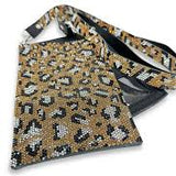 WILD LEOPARD LUX COLLECTION CROSSBODY GOLD