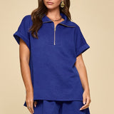 Yacht Club 1/4 Zip Short Set | Sold as Set