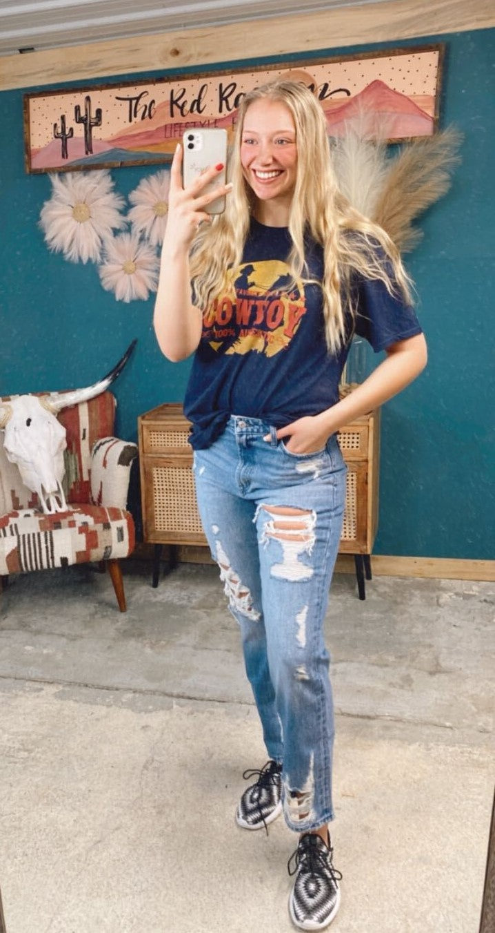 100% Authentic Cowboy Tee