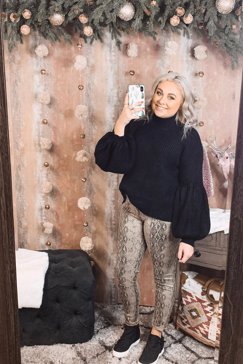 Snake Print Judy Blues