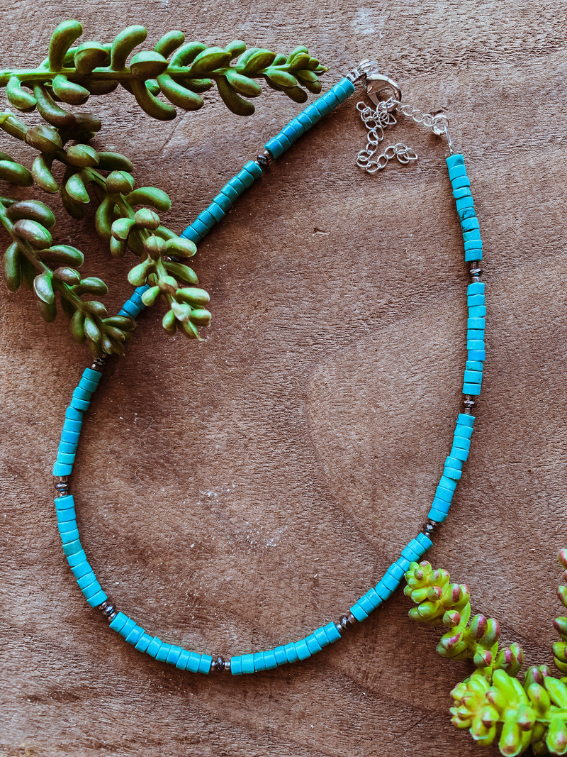 The Sloane Turquoise Choker