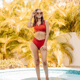 Burnt Orange 2 Piece Swim