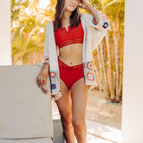 Burnt Orange 2 Piece Swim