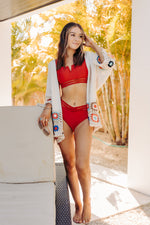 Burnt Orange 2 Piece Swim