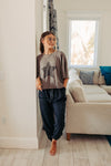 Black Mineral Washed Joggers