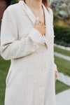 Pearl Embellished Blazer Dress