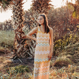 Catch You Later Chevron Woven Maxi