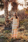 Catch You Later Chevron Woven Maxi