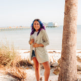 Pistachio Peachskin Jacket