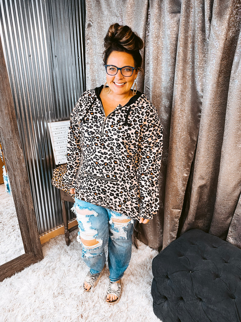 Leopard Windbreaker