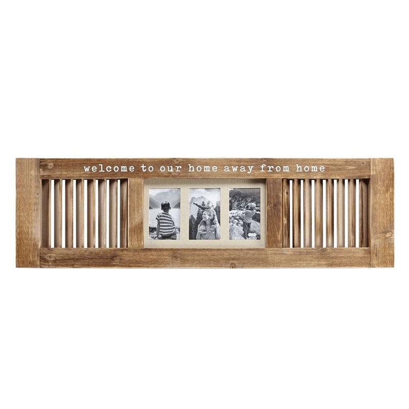 Home Away Shutter Frame