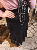 Cheetah Inspired Lined w/ Ruffle Skirt