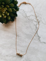 MAMA Block Necklace
