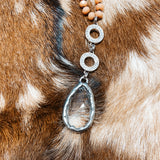 Light Coral Pendant Necklace
