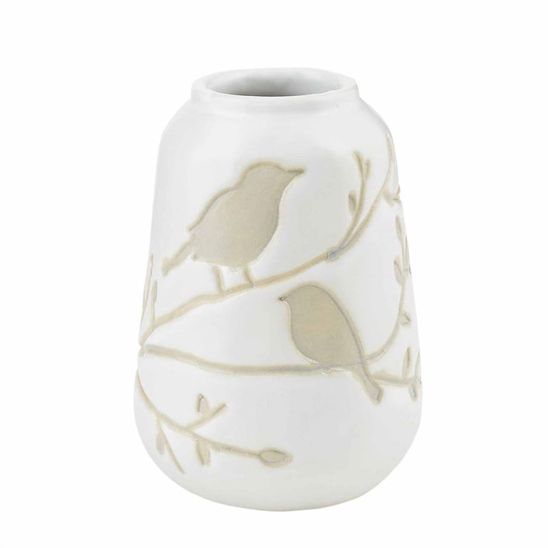 Bird Watercolor Vase
