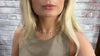 Turquoise + SS Multi Drop Necklace