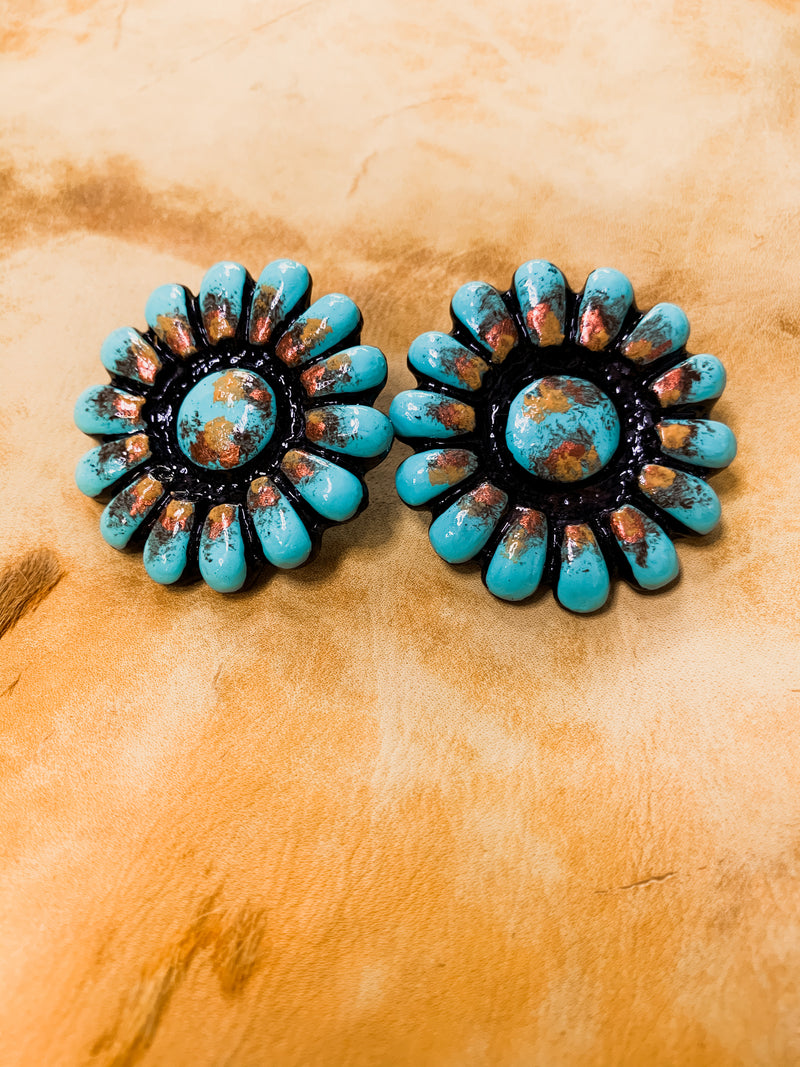 Turq. Jerico Studs