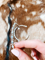 Howlite XL Hoop
