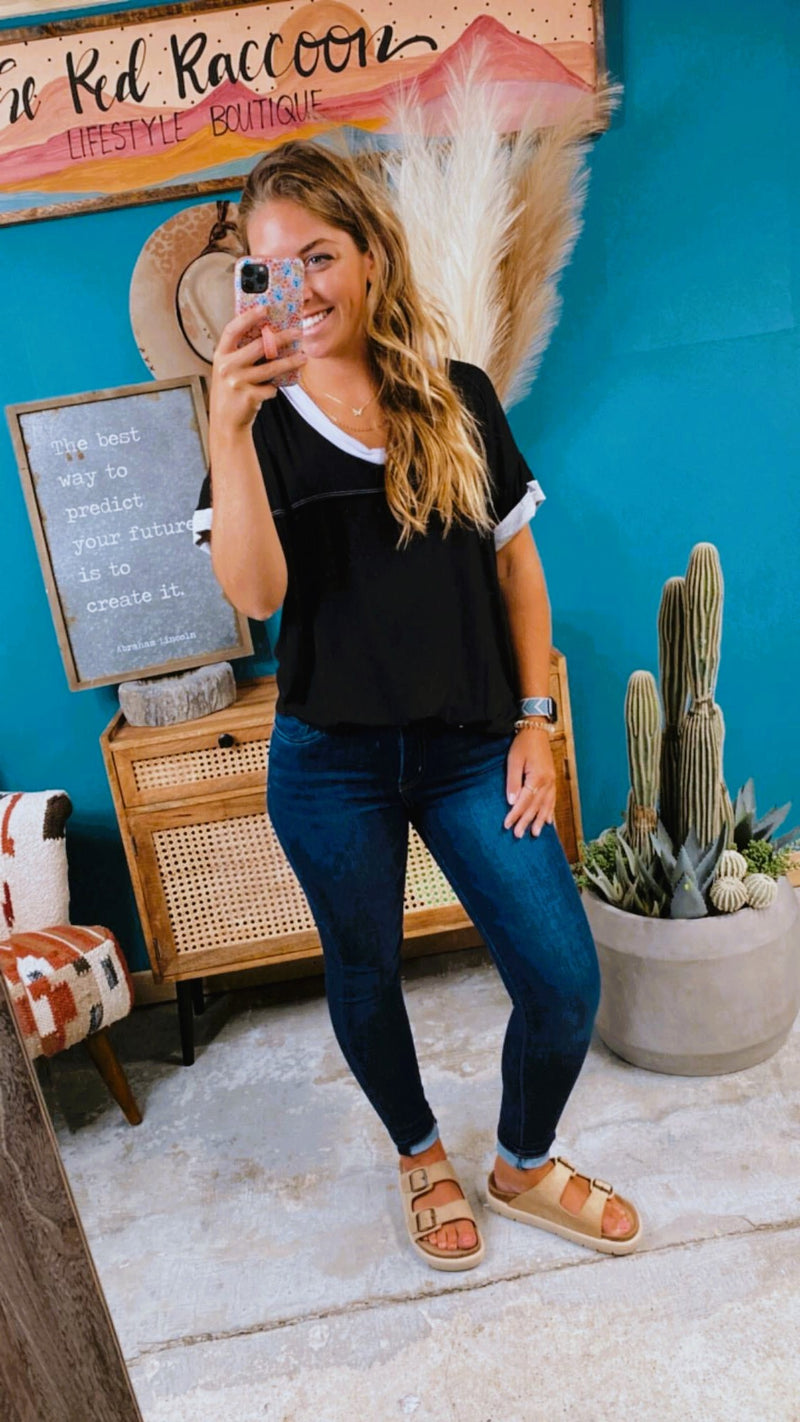 Mid Rise Super Soft Ankle Skinny