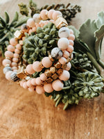 Semi Precious Bracelet Set