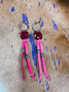 Embellished Fringe Earring