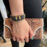 IA Macy Python Double Wrap Bracelet