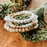Semi Precious Bracelet Set