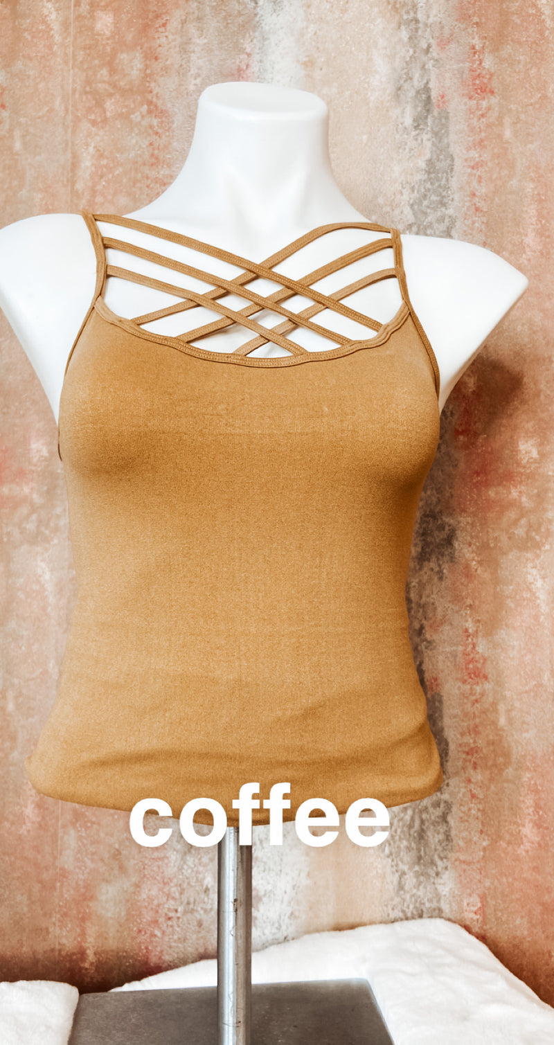 Stretchy Criss Cross Cami