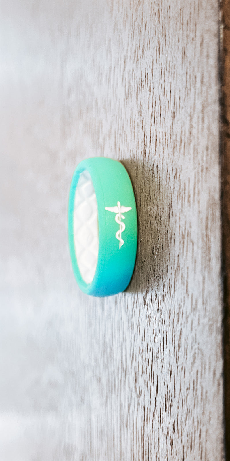 Teal w/ Healthcare Ring